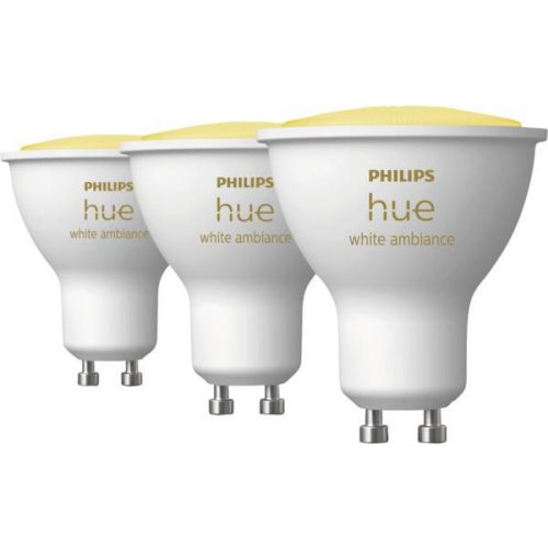 Philips HueWA 4.3W GU10 3P EUR